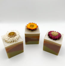 Load image into Gallery viewer, Superbloom ~ Vegan Hand &amp; Body Soap ~ with Dried Organic Flower
